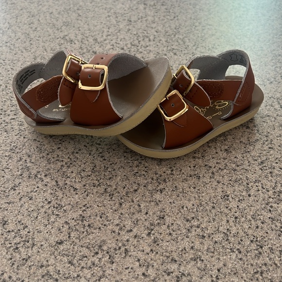 Sun san cognac sandals - sz5 - Picture 5 of 6